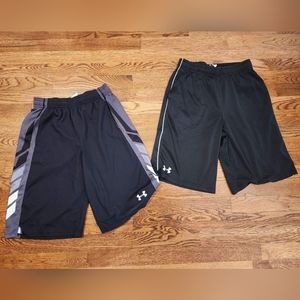 3 pairs Under Armour boys YL shorts